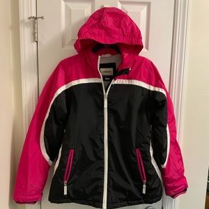 Lands End pink light winter jacket
